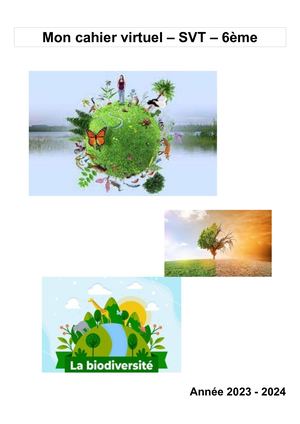 Cahier Virtuel 6ème