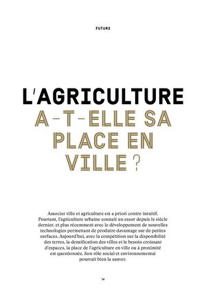 Ressources#6 Dossier Agri Urbaine