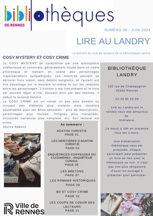 Biblis de Rennes - Lire au Landry - juin 2024