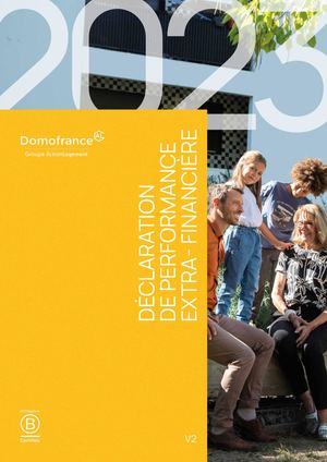 DOMOFRANCE - DÉCLARATION DE PERFORMANCE EXTRA- FINANCIÈRE 2023