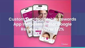 Custom Med Spa Mobile Rewards App Increases 5-Star Google Reviews By Over 132%