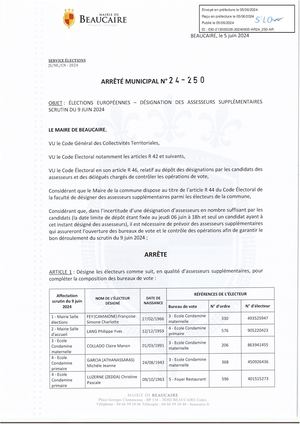 Arr 24 250 Du 5 Juin