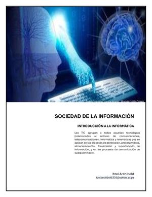 SOCIEDAD DE LA INFORMACIÓN