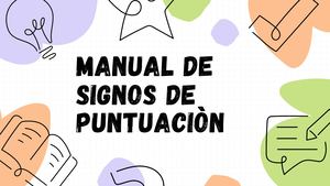 Manual De Signos De Puntuacion