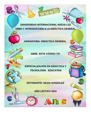 Didáctica General