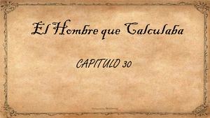 El Hombre Que Calculaba Cap 30