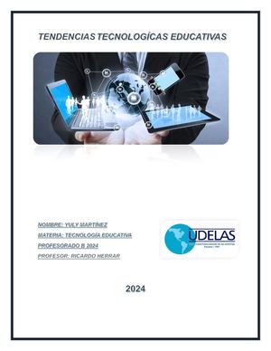 Revista Tendencias Tecnologícas Educativas