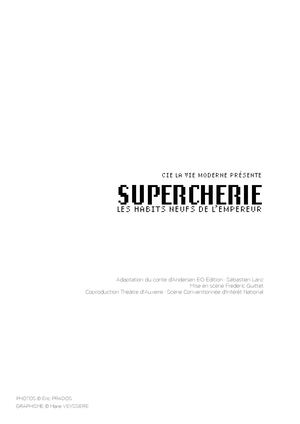 Supercherie (Les Habits Neufs De L'empereur)