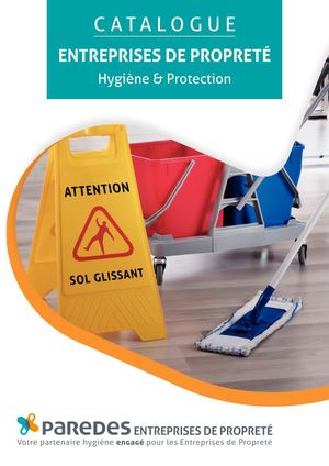 Catalogue Paredes Entreprises de Propreté
