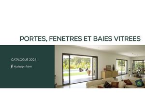Catalogue AluDesign - Portes, Fenêtres Et Baies Vitrées