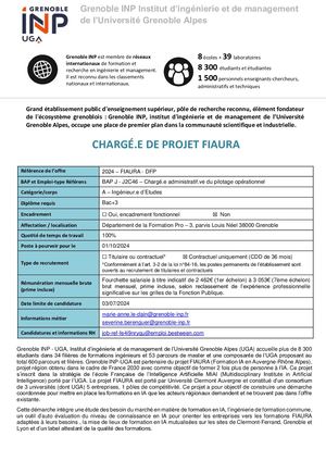 Chargé_e De Projet Fiaura DFP