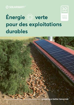 Brochure SOLARWATT Agriculture