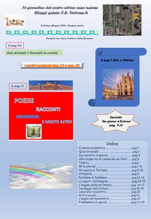 Giornalino classi quinte I.C. Tortona A