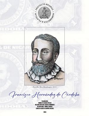 Carpeta Conmemorativa 500 años Francisco Hernández de Córdoba