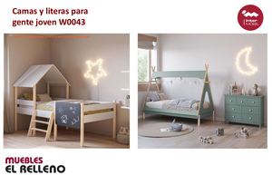 CAMAS Y LITERAS W0043