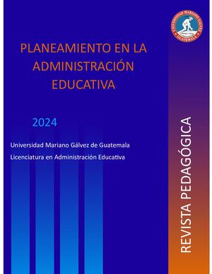Revista Pedagogica Planeamiento
