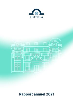 Hotela Rapport Annuel 2021