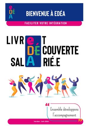 Livret Accueil Edea Module Associatif