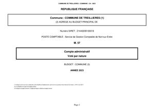 COMPTE ADMINISTRATIF 2023