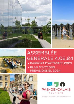Pas De Calais Tourisme Rapport D'activité 2023 & Plan D'actions Prévisionnel 2024