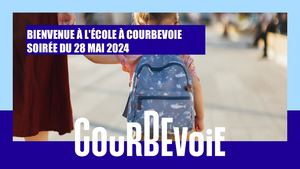 Bienvenue à l'école à Courbevoie