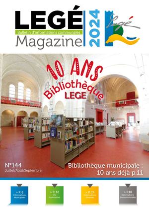 Bulletin Lege 144 Juillet 2024