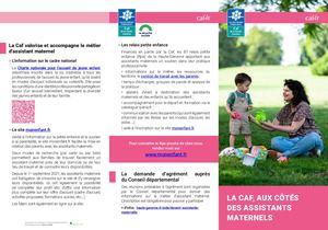 La Caf aux côtés des assistants maternels