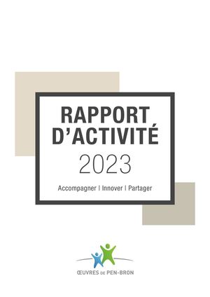Rapport d'Activité 2023 des Œuvres de Pen Bron