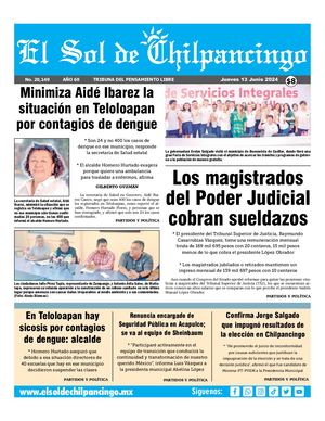 El Sol De Chilpancingo 13 Junio 2024