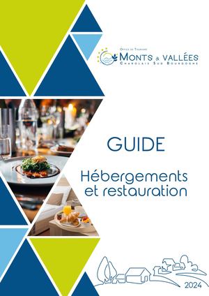 Guide Hébergements Restauration 2024