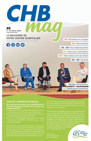 CHB Mag Blois #8 - 2eme trimestre 2024