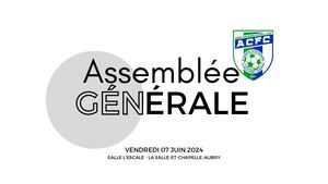 Assemblée Générale - 07/06/2024
