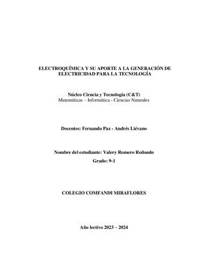 Proyecto Tecnologia Valery Romero 9 1