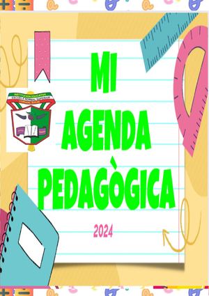 Agenda Reflexiva 2024