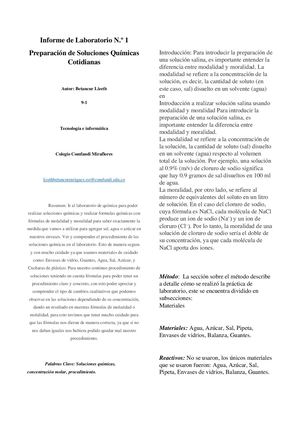 Informe De Laboratorio Nº 1