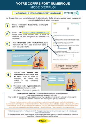 Mode D'emploi Coffre Fort Numérique My Peopledoc