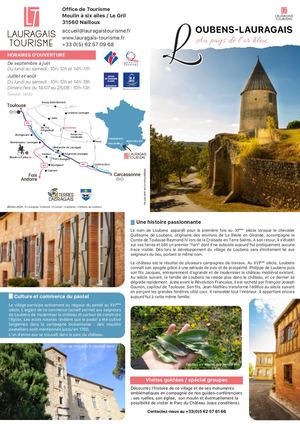 Brochure Loubens Lauragais 2024