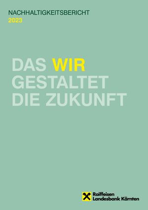 Nachhaltigkeitsbericht der Raiffeisen Landesbank Kärnten