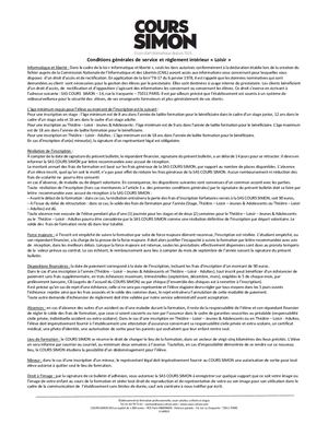 Cgv Cours Simon
