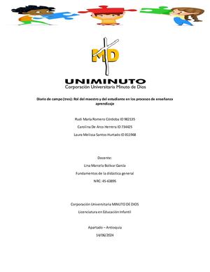 Rol Del Maestro Y Del Estudiante En Los Procesos De Enseñanza Y Aprendizaje