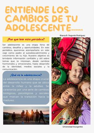 Revista Adolescentes para padres