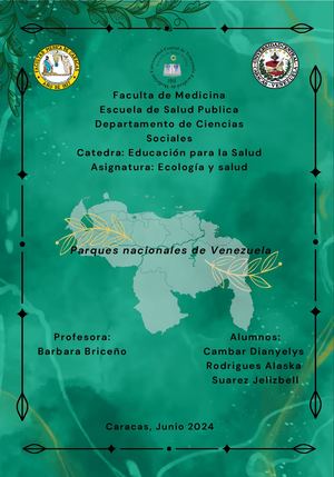 Parques Nacionales De Venezuela