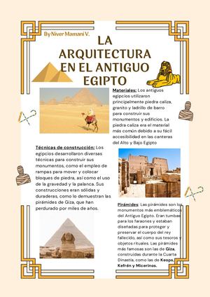 Egipto, un poco de su extensa arquitectura