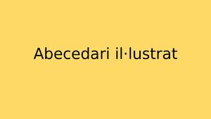 Abecedari Il·lustrat