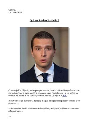 Qui est Jordan Bardella ?
