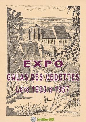 Léré-Mémo présente les galas des vedettes 1953 à 1957