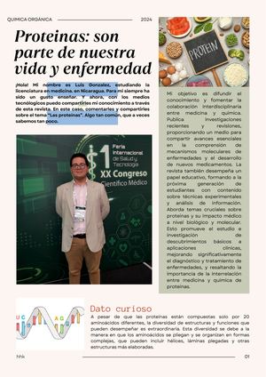 Revista Química Proteinas