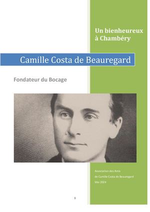 La vie de Camille Costa de Beauregard