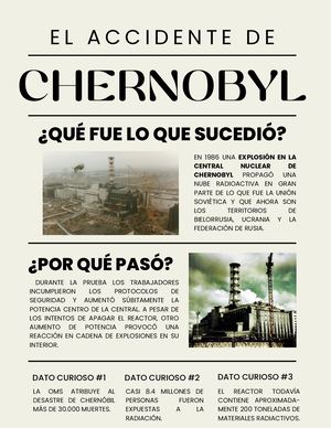 El Accidente De Chernobyl