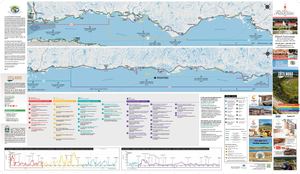 Carte vélo de la Côte-Nord - Véloroute des Baleines